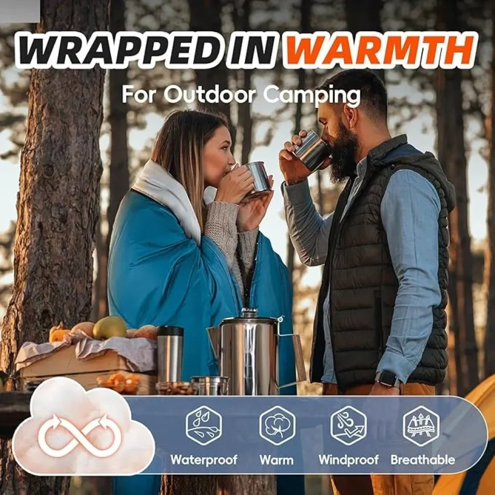 Ultralight 4-season camping sleeping bag