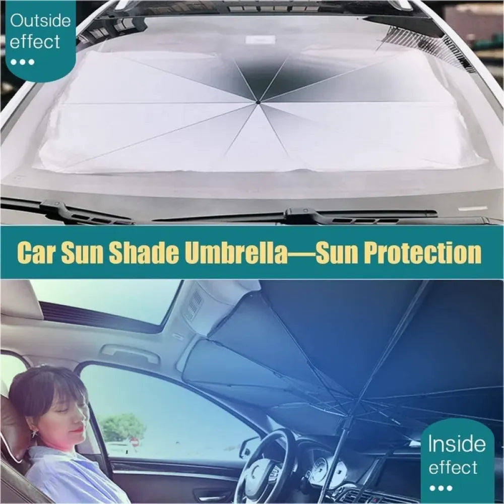Umbrella car sunshade