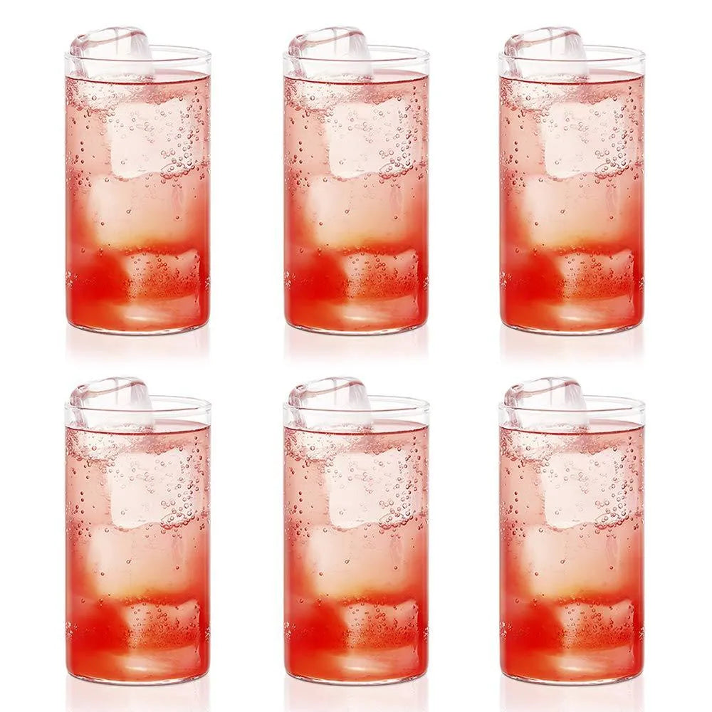 Unbreakable transparent glass set - home & kitchen