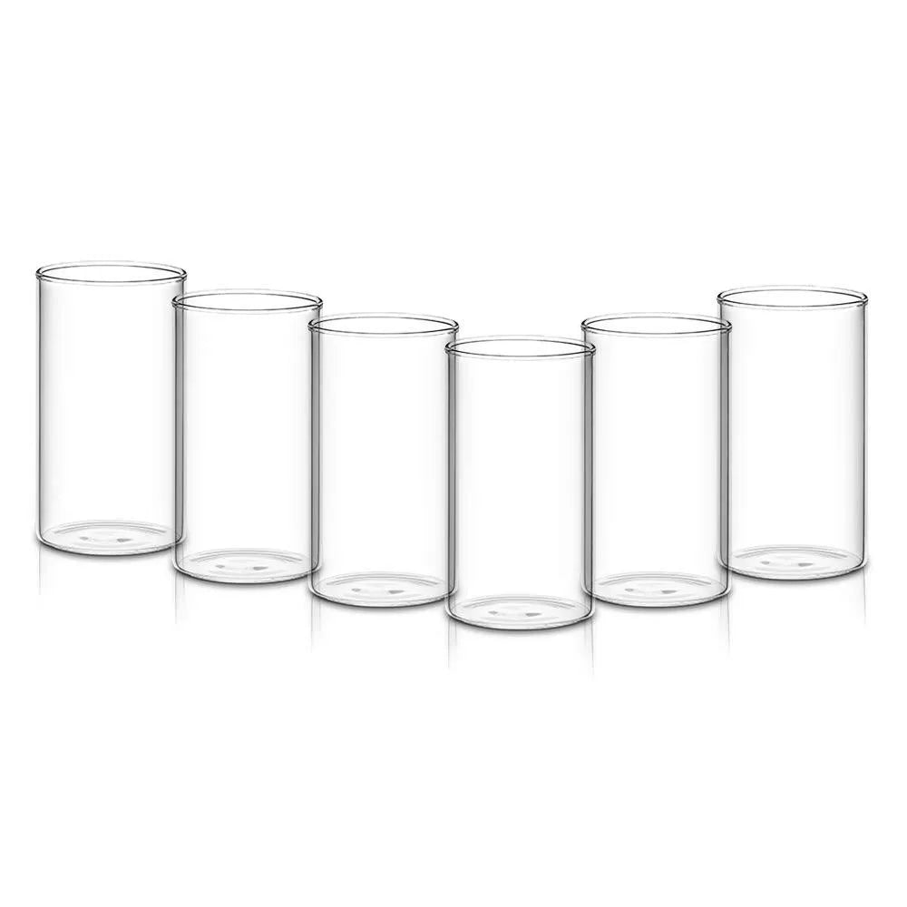 Unbreakable transparent glass set - home & kitchen