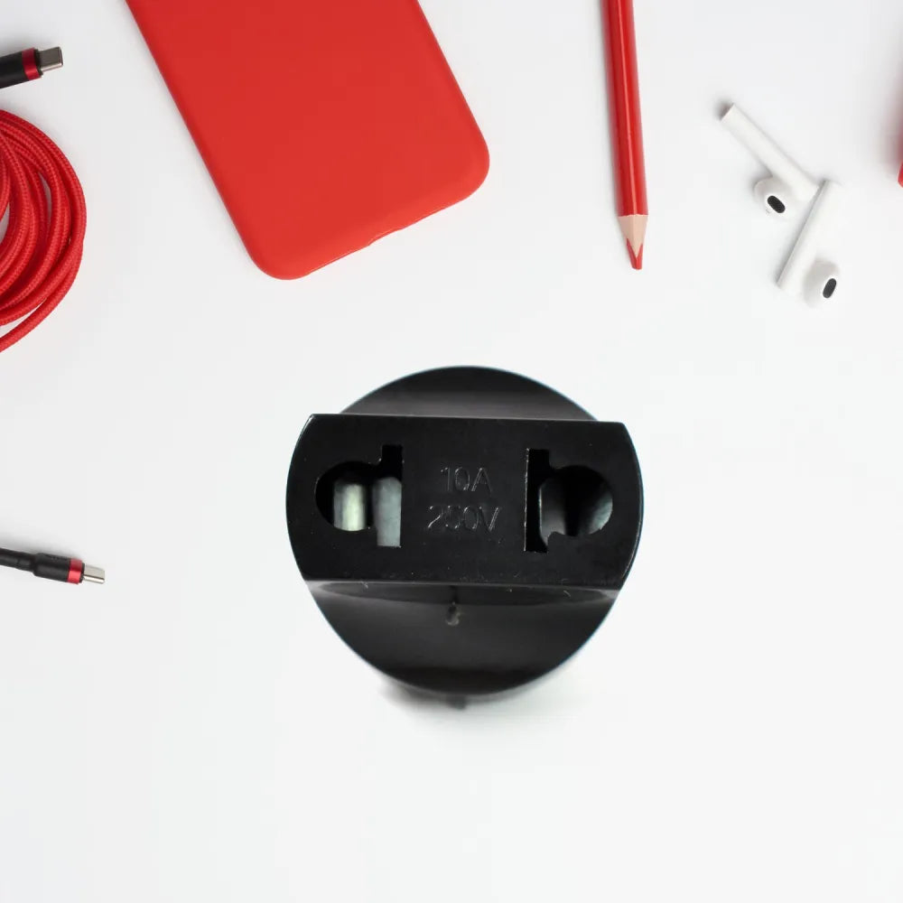 Universal 2-pin plug adapter - electronics