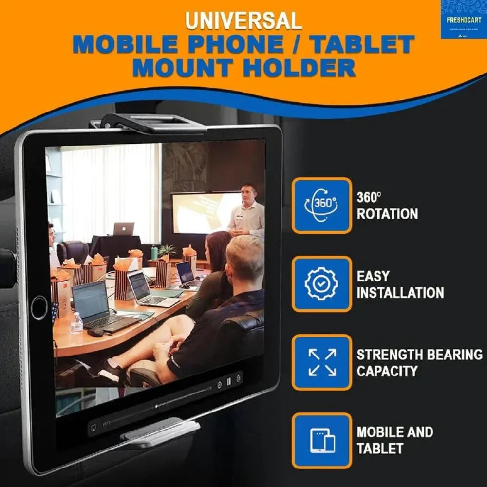 Universal car tablet mount