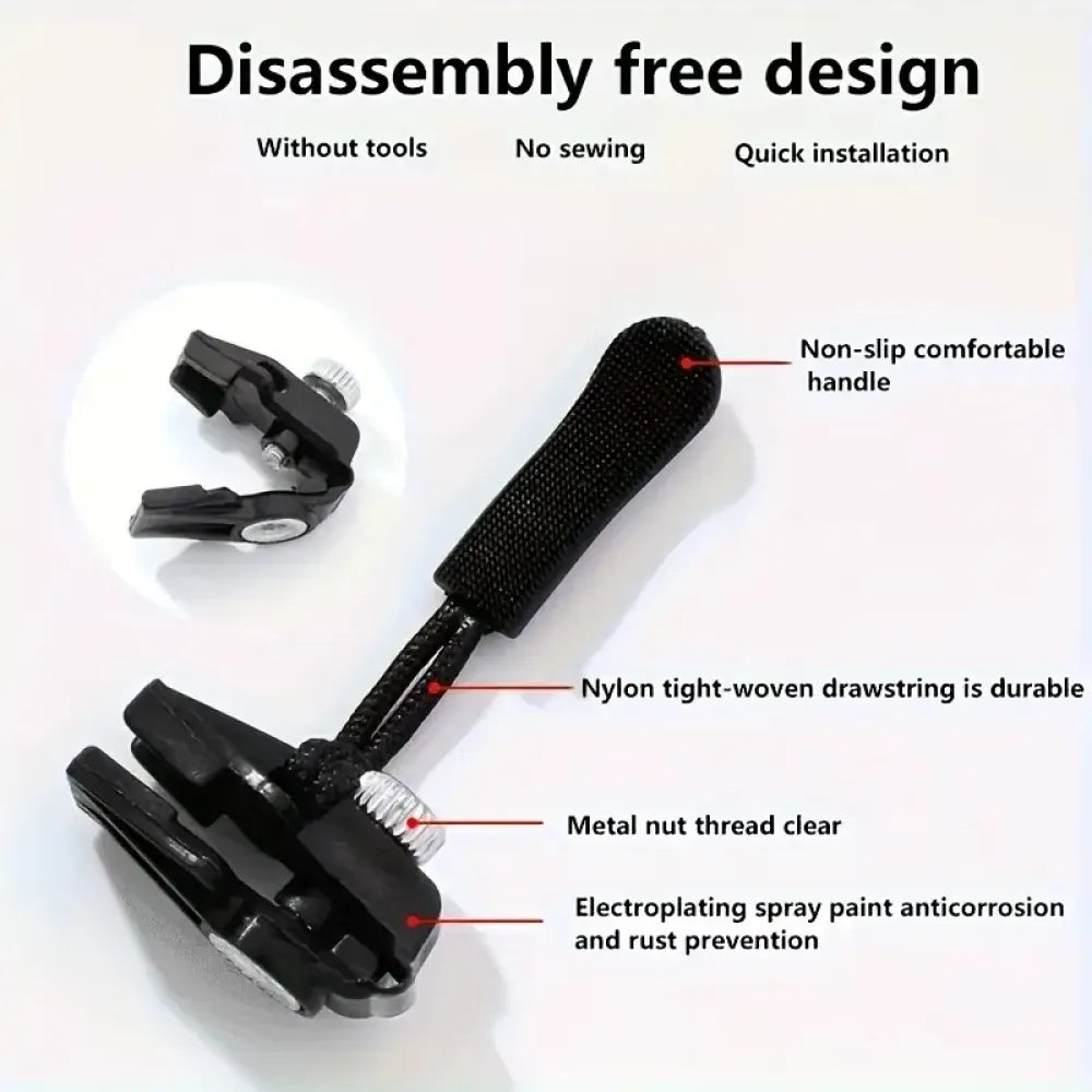 Universal zipper slider fix - home improvement