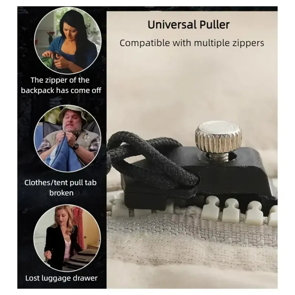 Universal zipper slider fix - home improvement