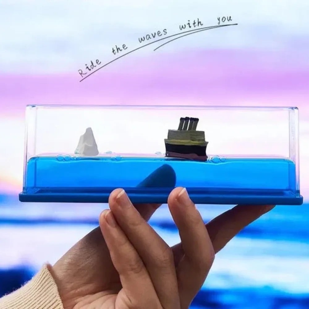 Unsinkable cruise ship decor