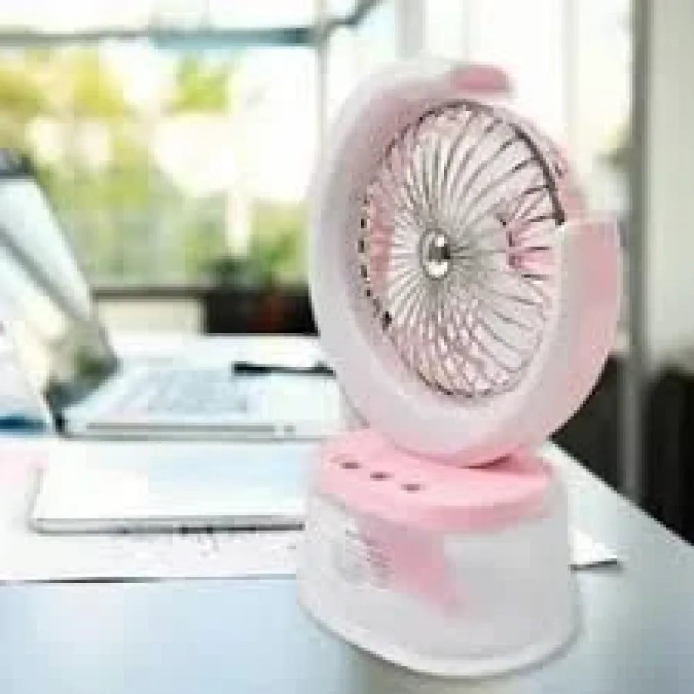 Usb camping fan light - office