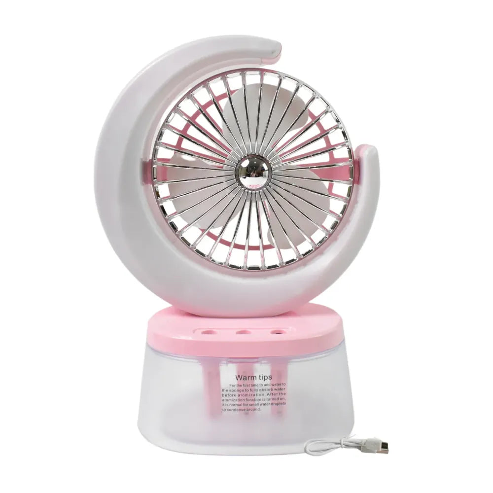 Usb camping fan light - office