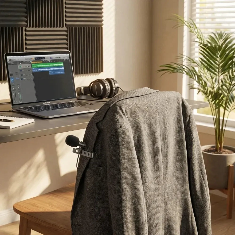 Usb lavalier lapel mic