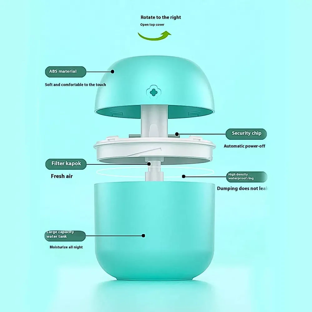 Usb mini humidifier diffuser - home improvement