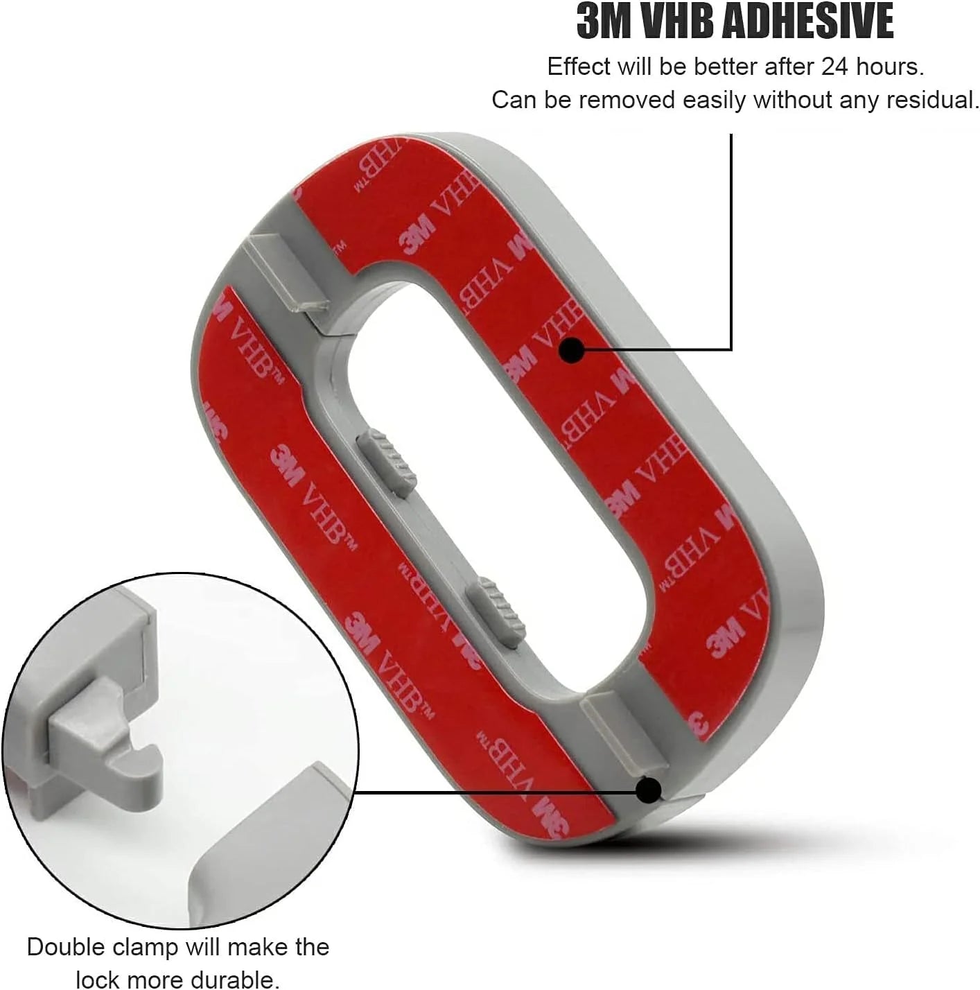 Childproof Fridge Door Lock - Home & Kitchen