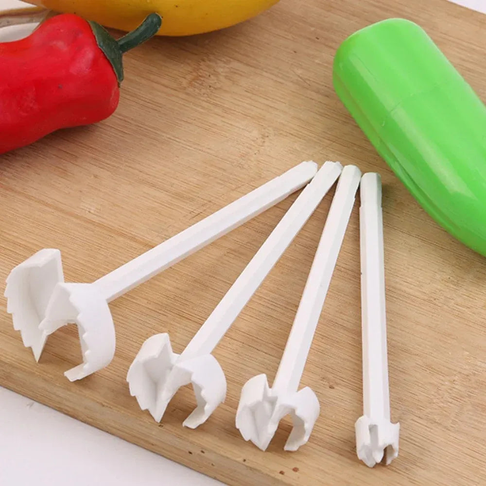 Veggie coring drill - kitchen tool