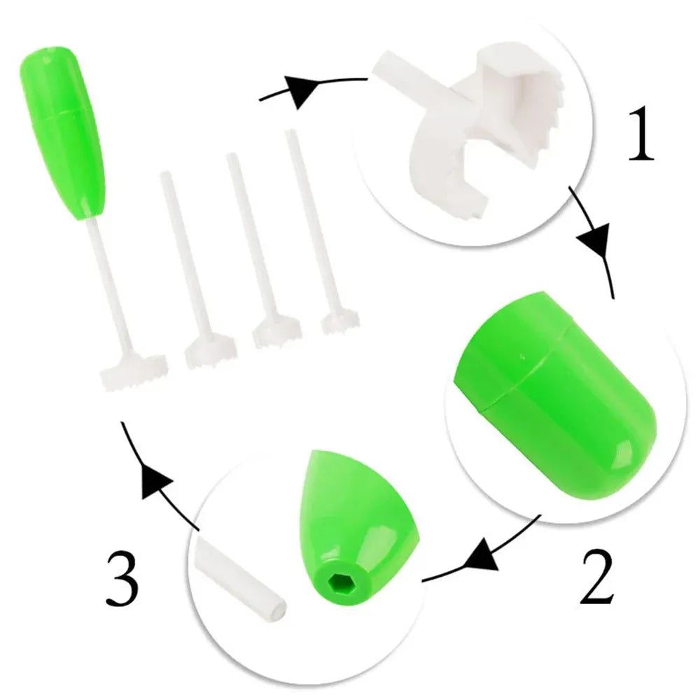 Veggie coring drill - kitchen tool
