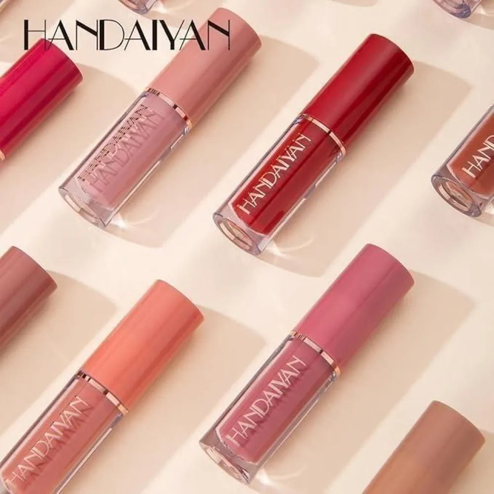 Velvet matte liquid lipstick set 12pcs