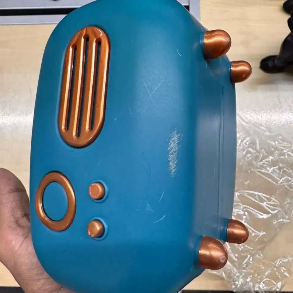 Vintage radio tissue holder