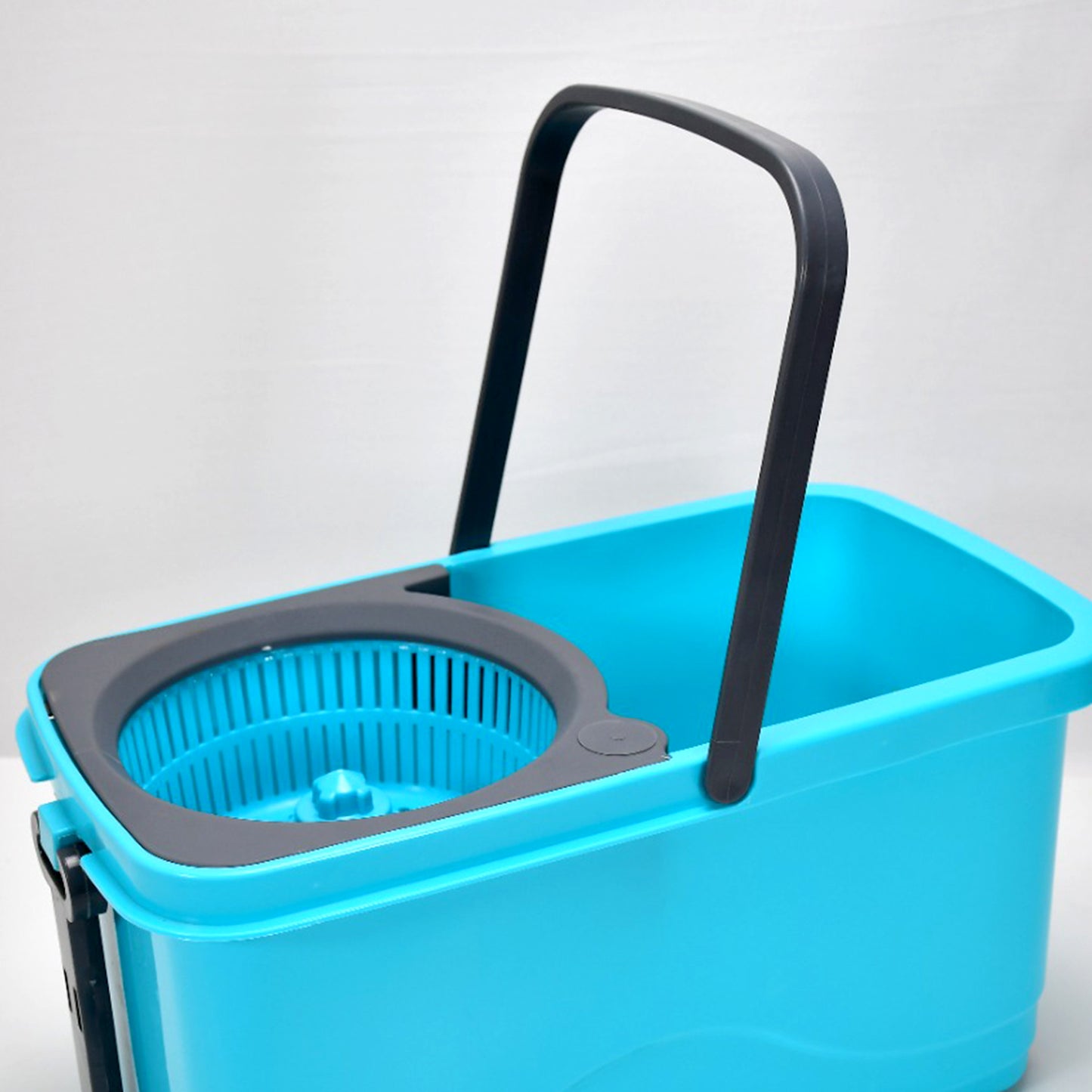 4028 Quick Spin Mop Plastic Spin Bucket Floor Cleaning Easy Wheels Big Bucket Floor Cleaning Mop With Bucket