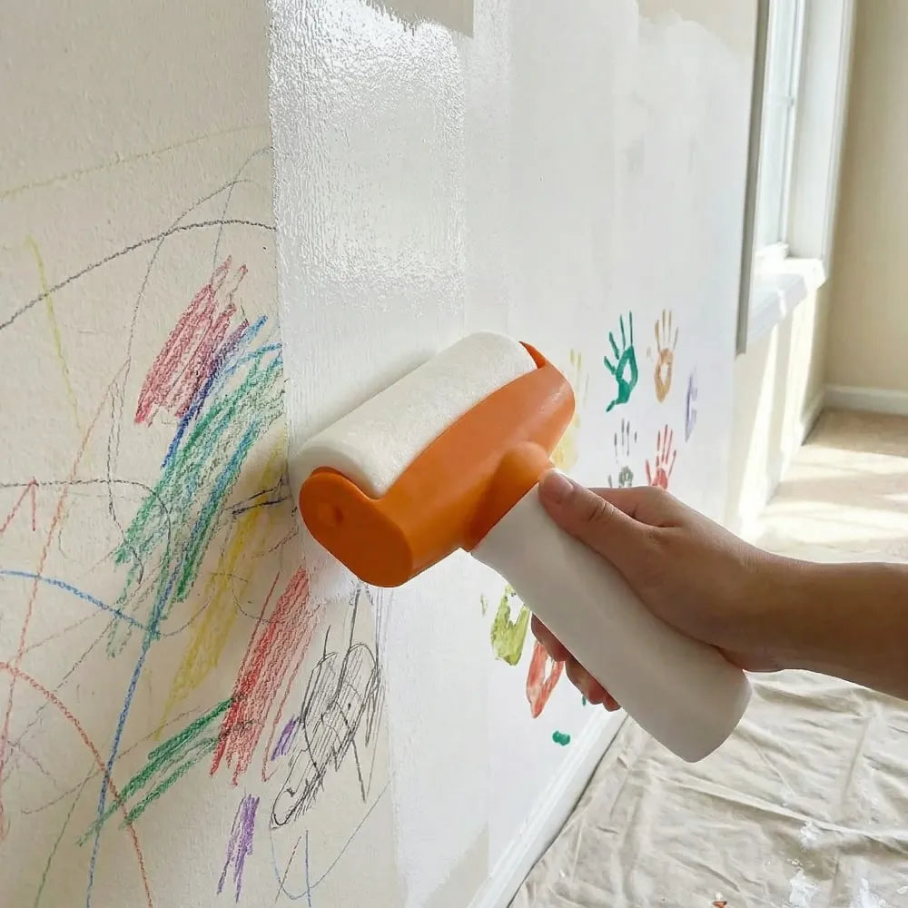 Wall facing roller paint