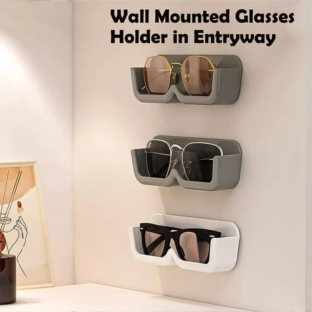 Wall mounted sunglasses holder - home improvement