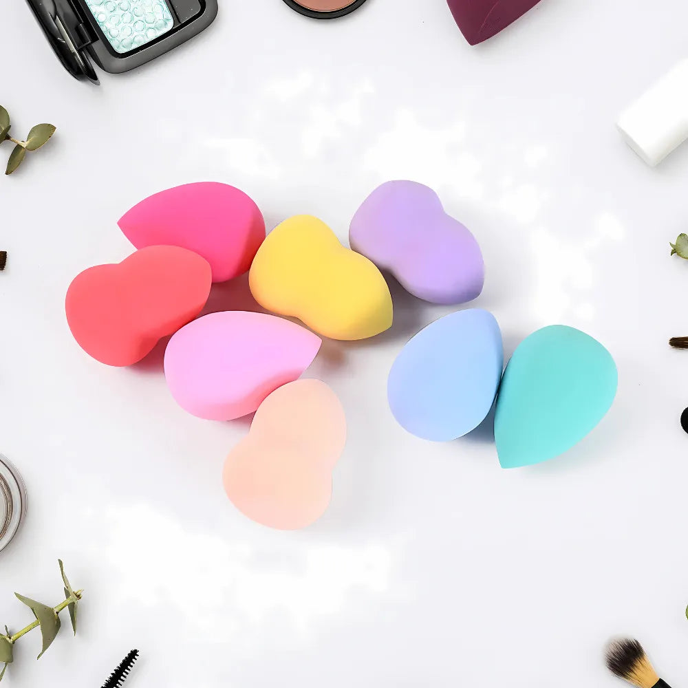 Washable makeup powder puff set - health & beauty