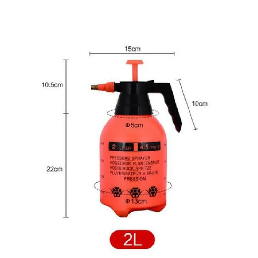 Water sprayer hand-held pump pressure garden - 2 l