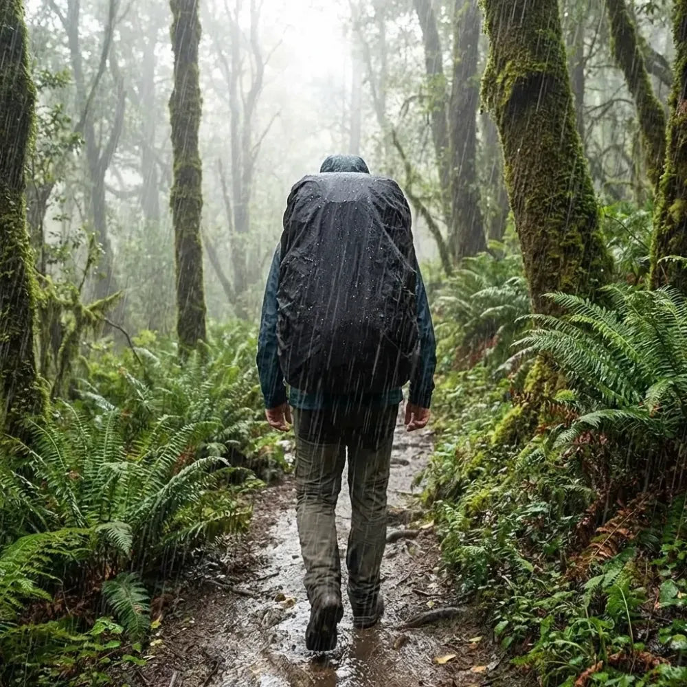 Waterproof backpack rain cover - travel