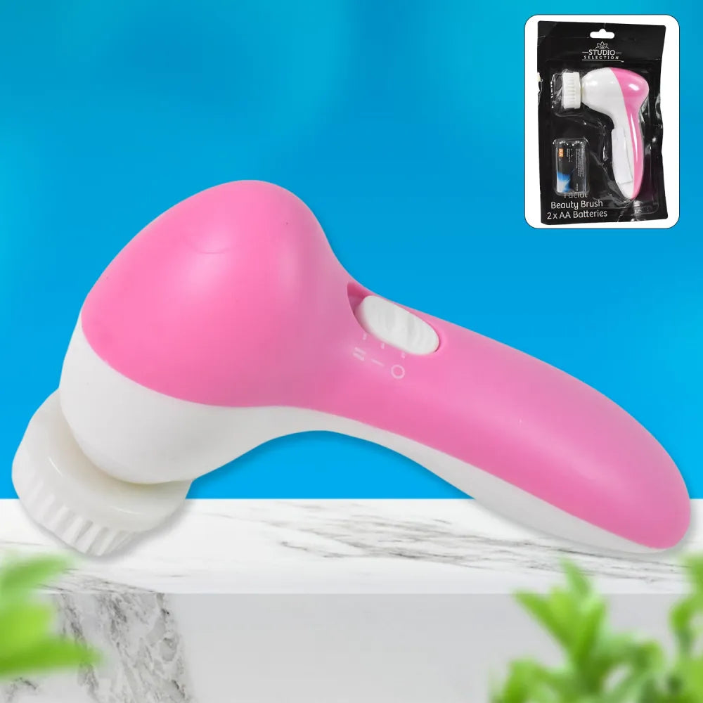 Waterproof facial cleansing & exfoliating brush - health care