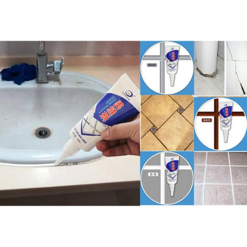 Tile gap filler tube.