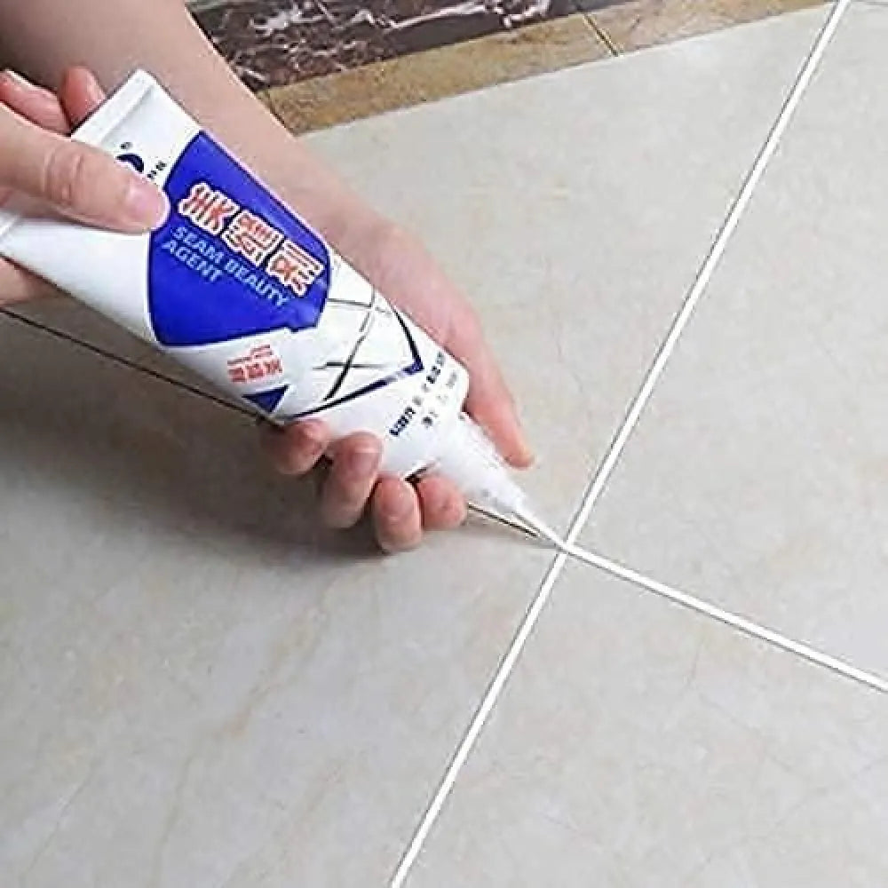 Tile grout repair tube.