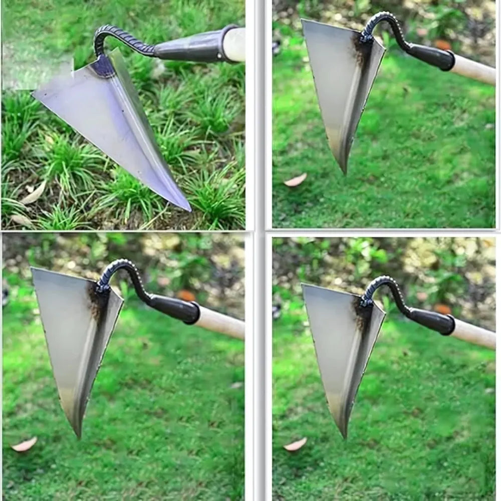 Weed remover & soil loosening tool