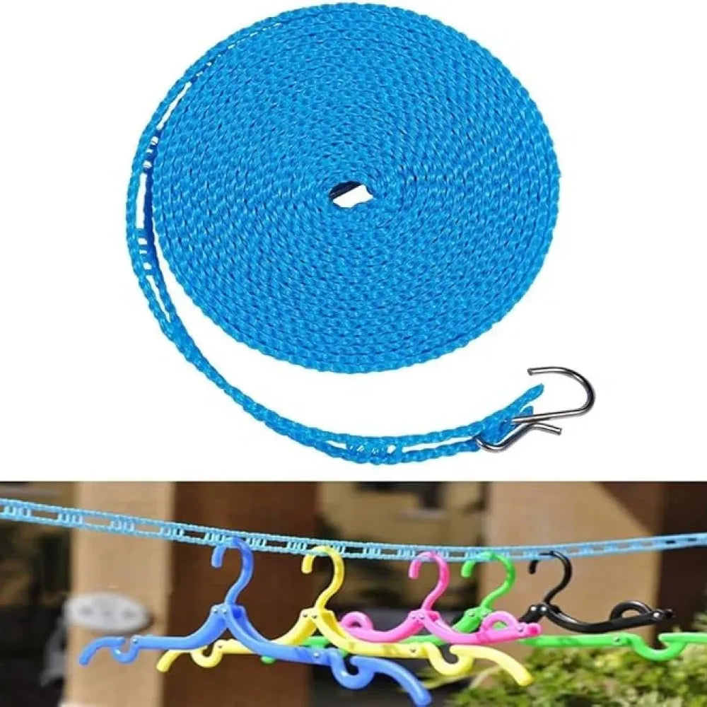 Windproof nylon clothesline – pack of 2