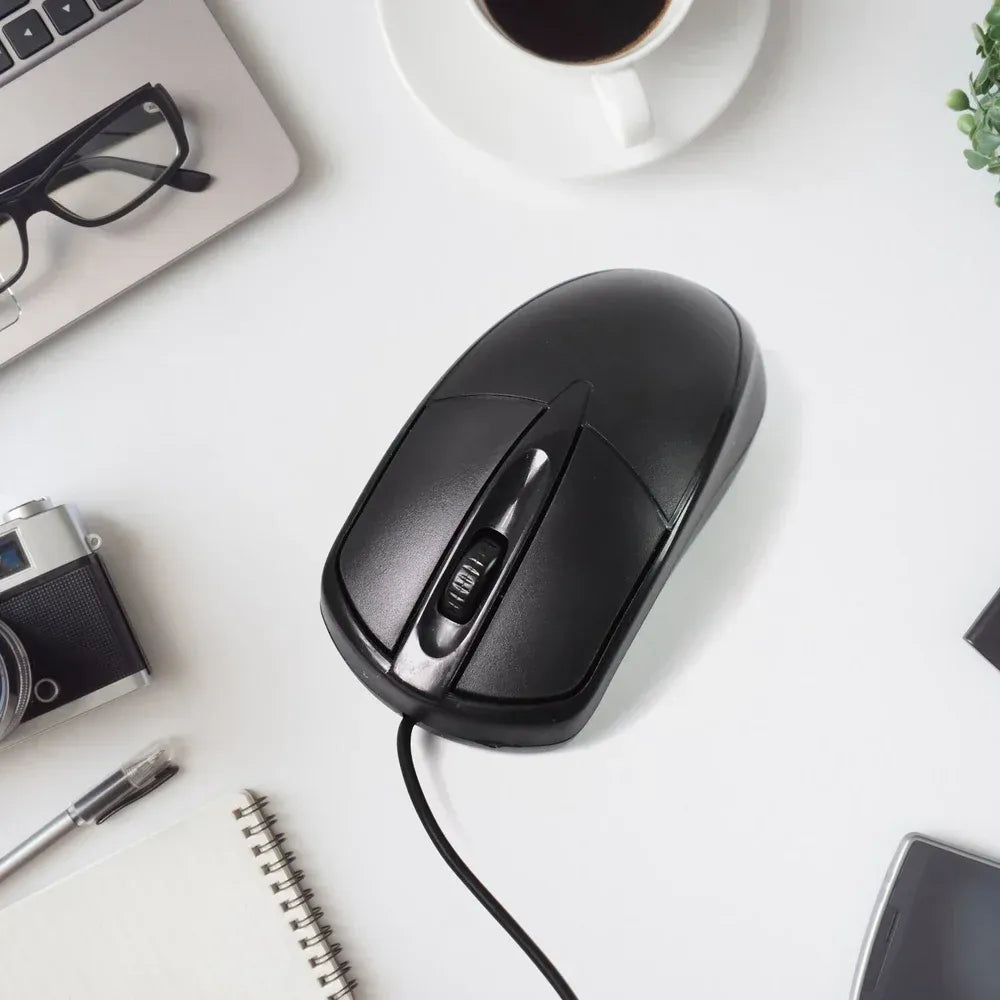 Wired optical mouse - accessories