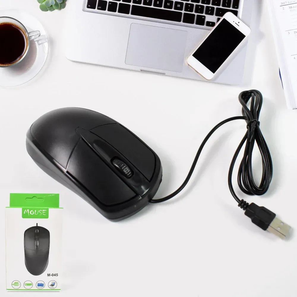 Wired optical mouse - accessories