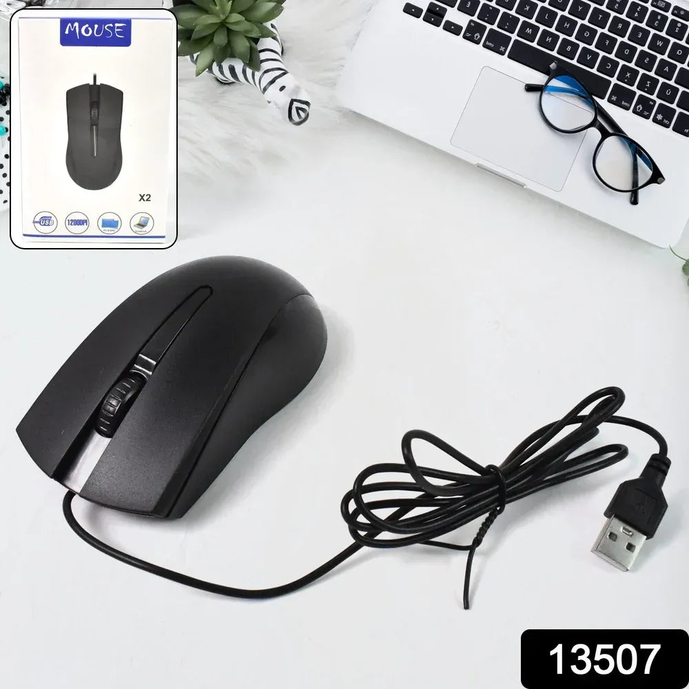 Wired optical mouse x2 - accessories