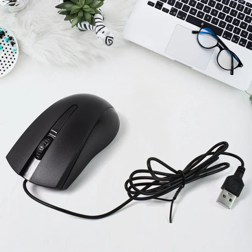 Wired optical mouse x2 - accessories