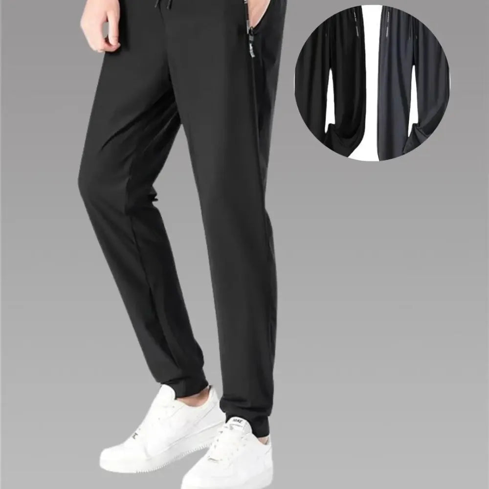Women’s black lycra track pants – pack of 2