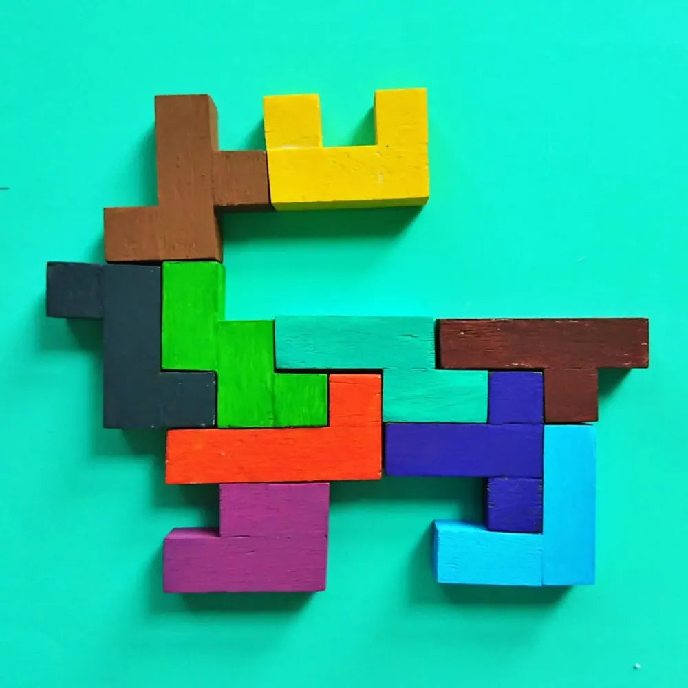 Wooden baby mind game - toys