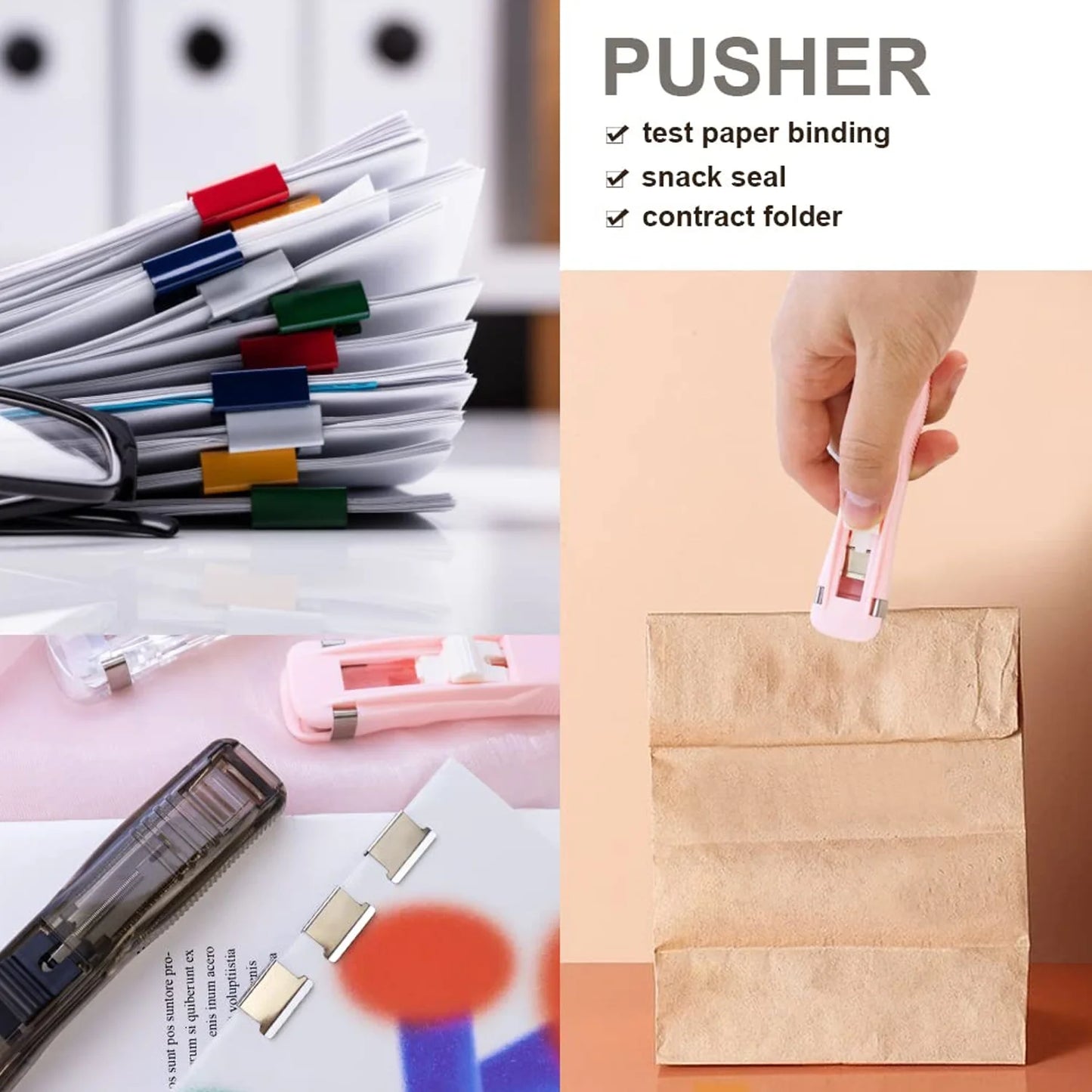 Portable Paper Clip Dispenser
