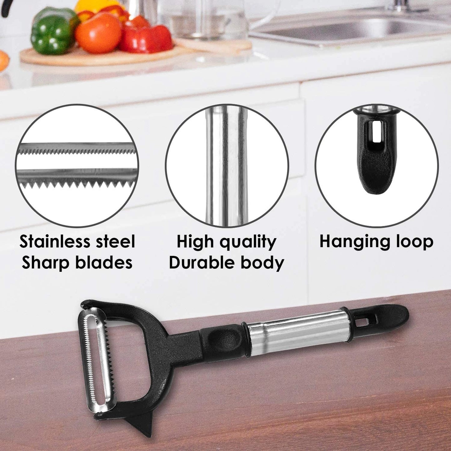 2-in-1 Julienne & Veg Peeler