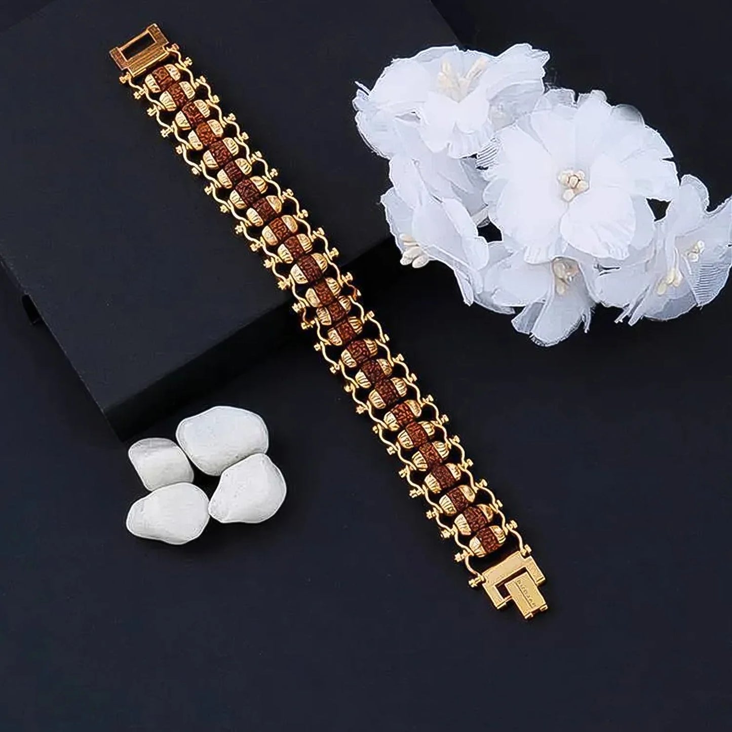 Sacred Rudraksha Bracelet Rakhi