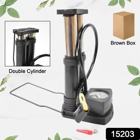Foot Portable High Pressure Double-cylinder Air Pump (1 Pc)