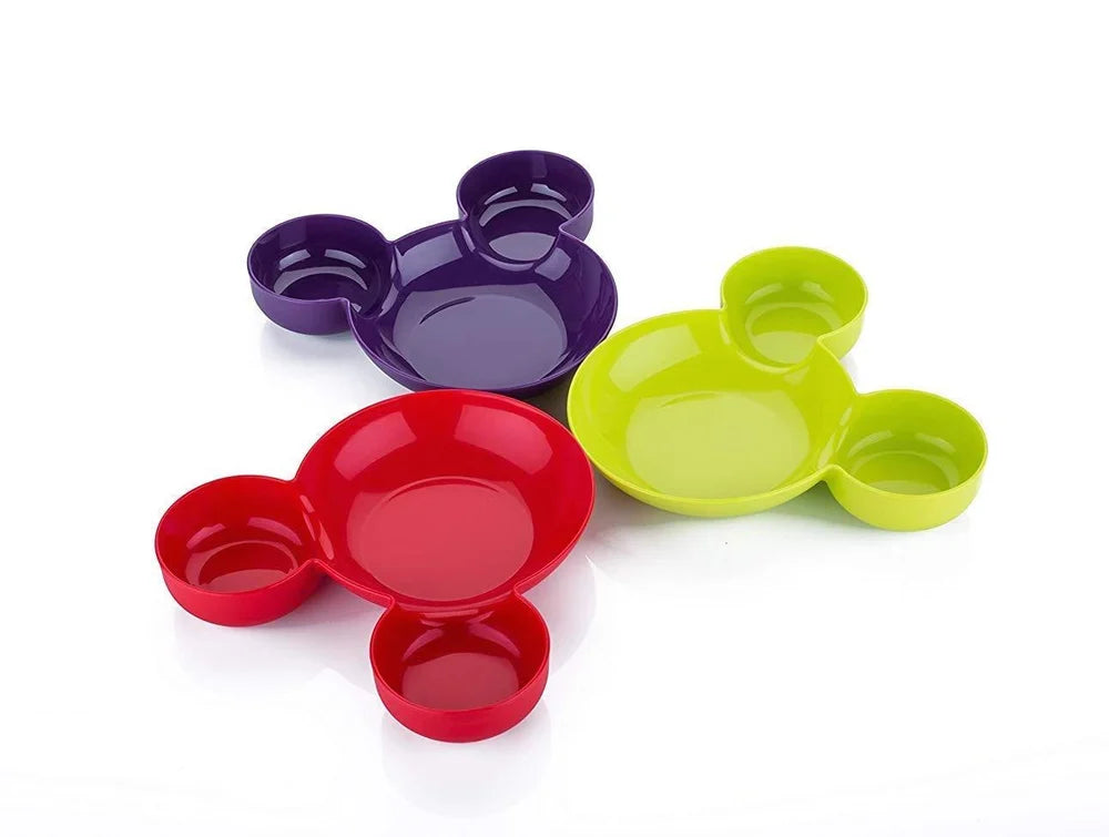 Mickey Fun Sectioned Plate
