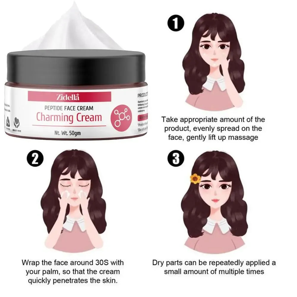 Zidella peptide face cream 50g