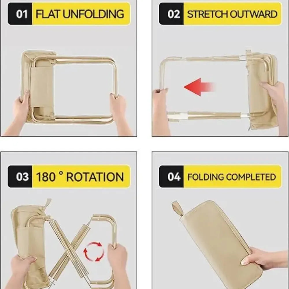 Zipper folding stool – pack of 1