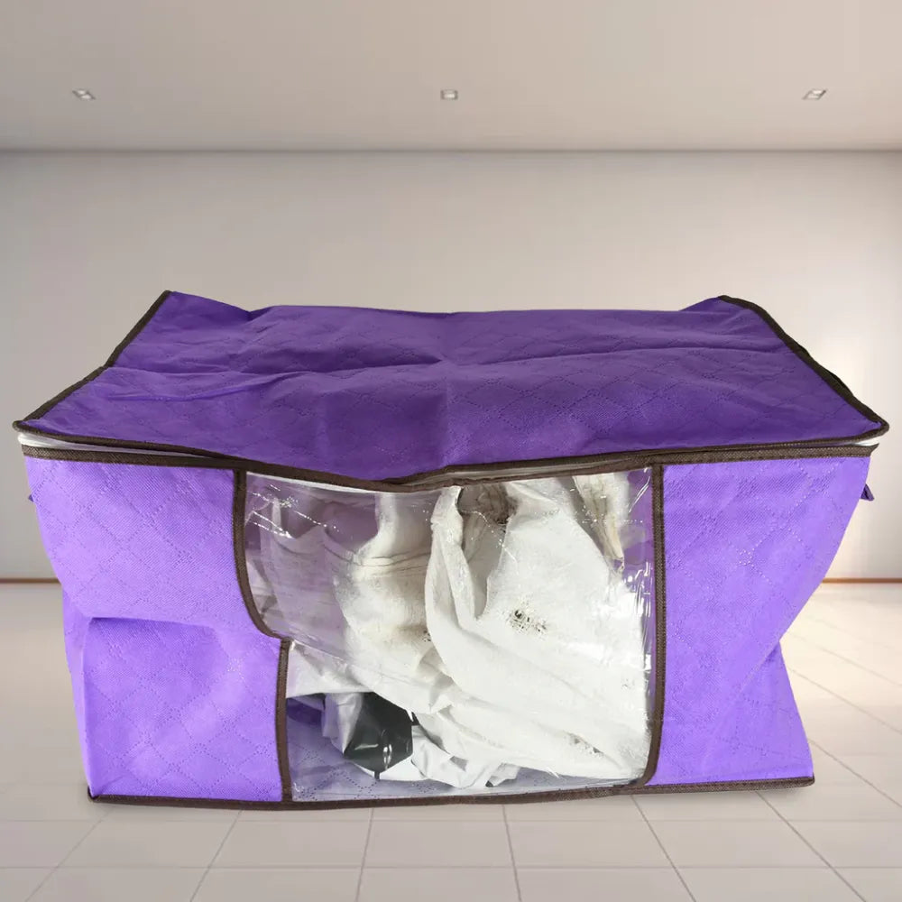 Zippered clothing storage bag - home improvement