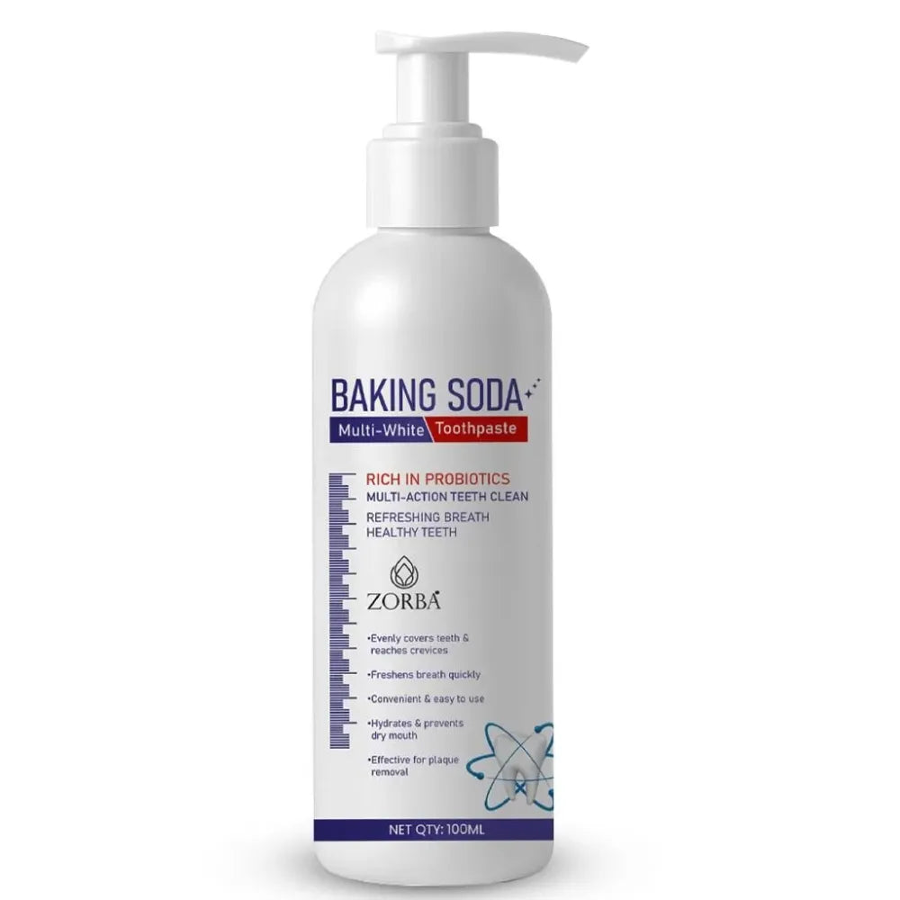 Zorba white + probiotic toothpaste