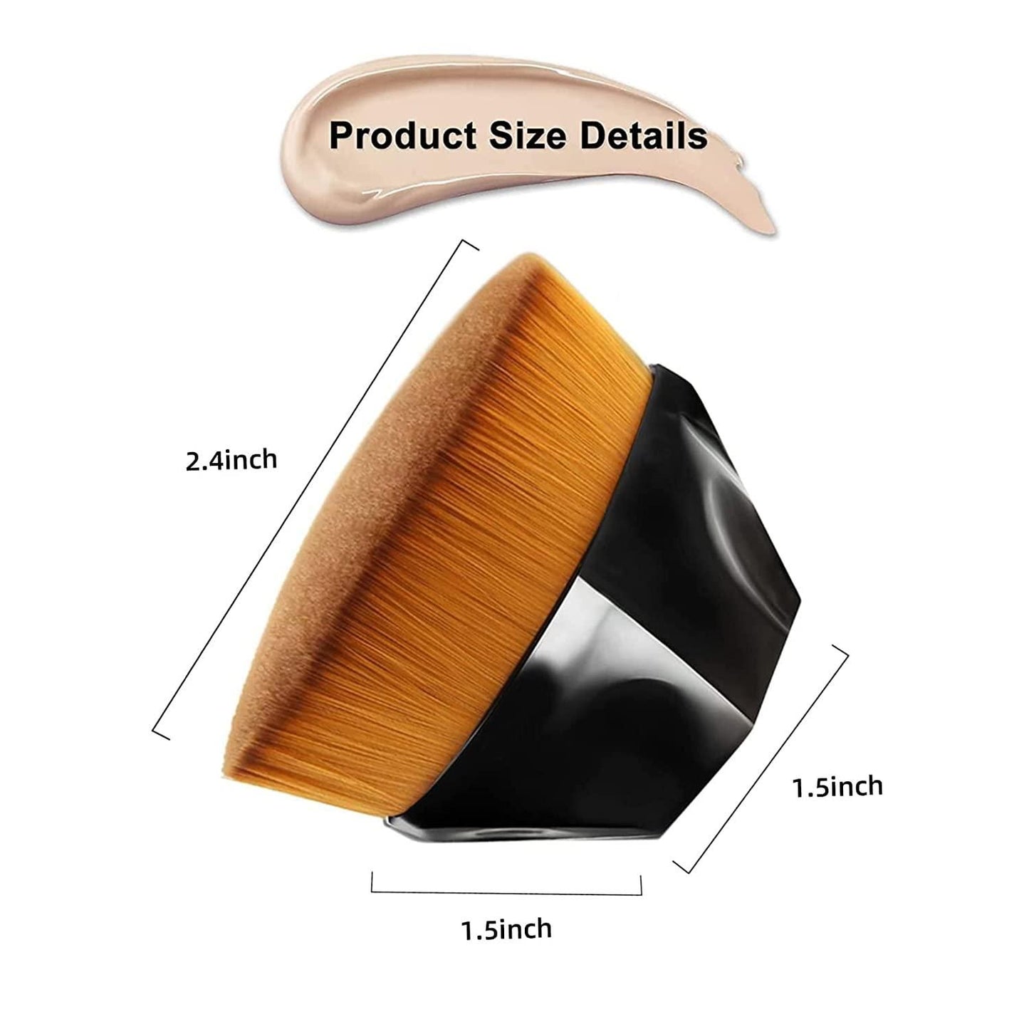 Foundation Makeup Brush Flat Top
