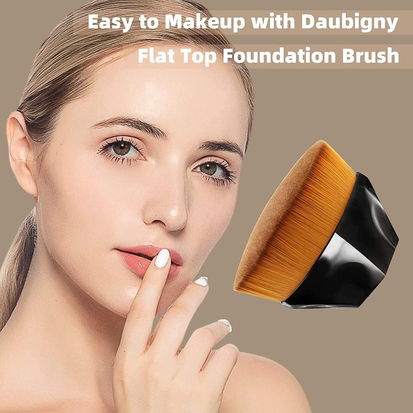 Foundation Makeup Brush Flat Top