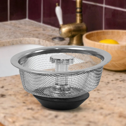 Adjustable sink strainer basket - kitchen tool