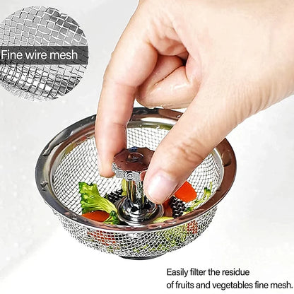 Adjustable sink strainer basket - kitchen tool