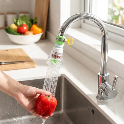 0208 360 degree water saving faucet expandable valve splash regulator - kitchen tool