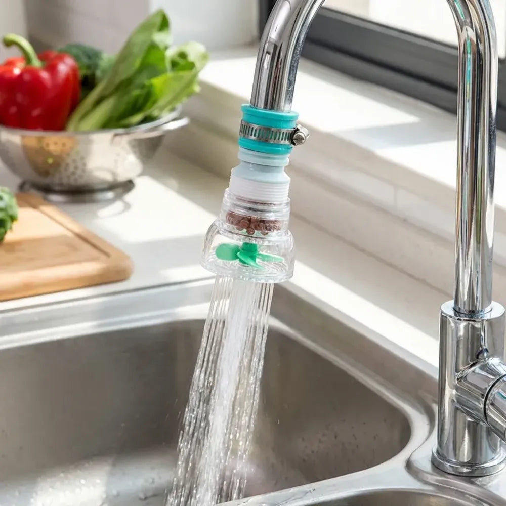 0208 360 degree water saving faucet expandable valve splash regulator - kitchen tool